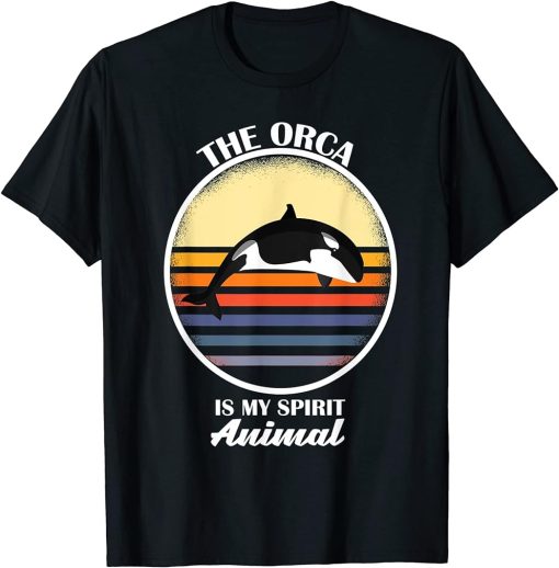 The orca is my Spirit Animal - Orca Design T-Shirt