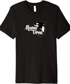 Cute mama Orca design - Fun and cute animal tees. Premium T-Shirt